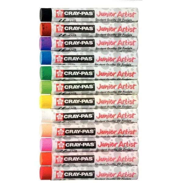 Set de 12 pastels huile Junior Artist CRAY-PAS