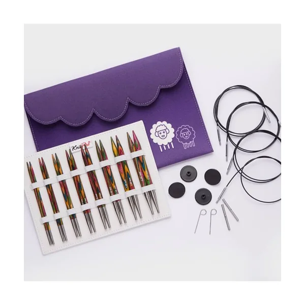 Set de 8 aiguilles intercheangable de 13cm Symfonie - Knitpro
