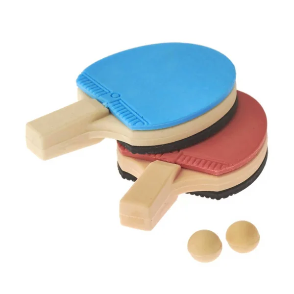 Set de ping-pong miniature, 4 pcs pour le monde des lutins - Rico Design