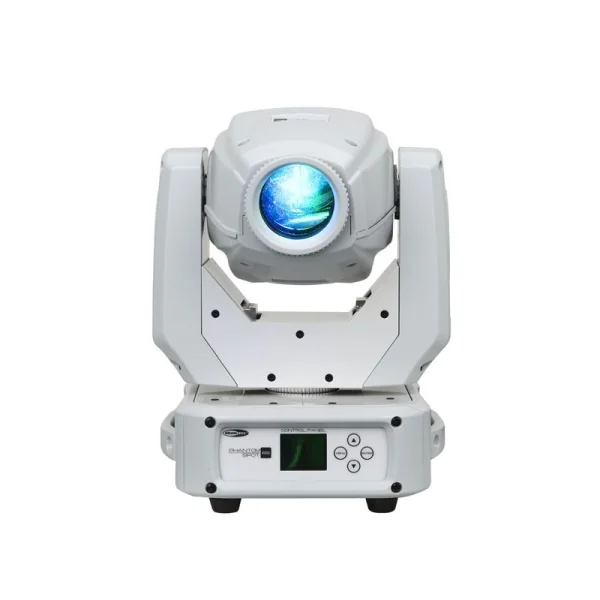 showtec Phantom 65 spot 65W gobos rotatifs et prisme blanche