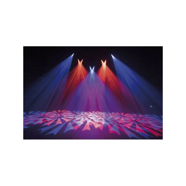 showtec Phantom 65 spot 65W gobos rotatifs et prisme blanche