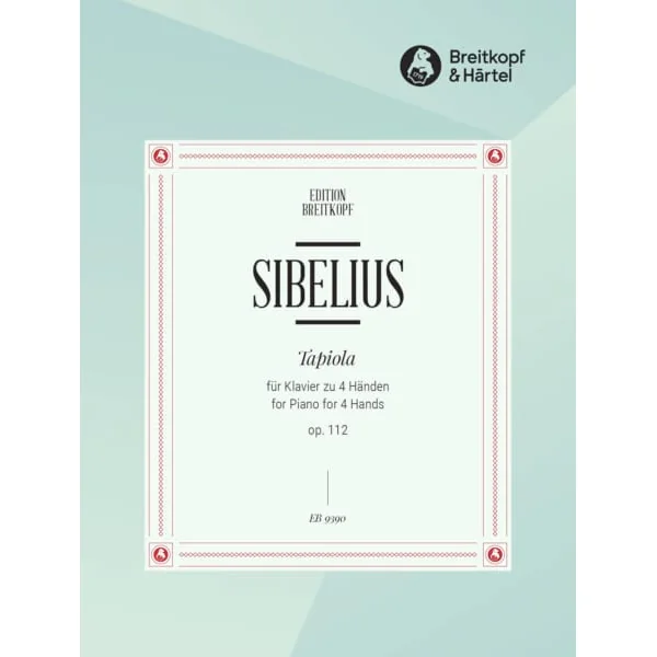 Sibelius J. Tapiola OP 112 Piano 4 Mains