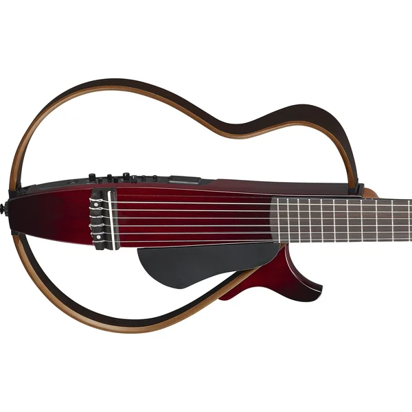 Silent Guitar Nylon String SLG200N - crimson red burst