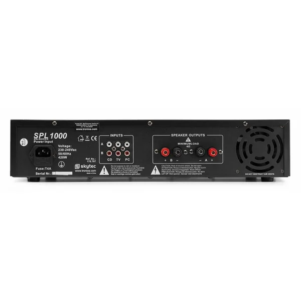 SKTYEC Max210 - Enceintes 1000W avec Amplificateur