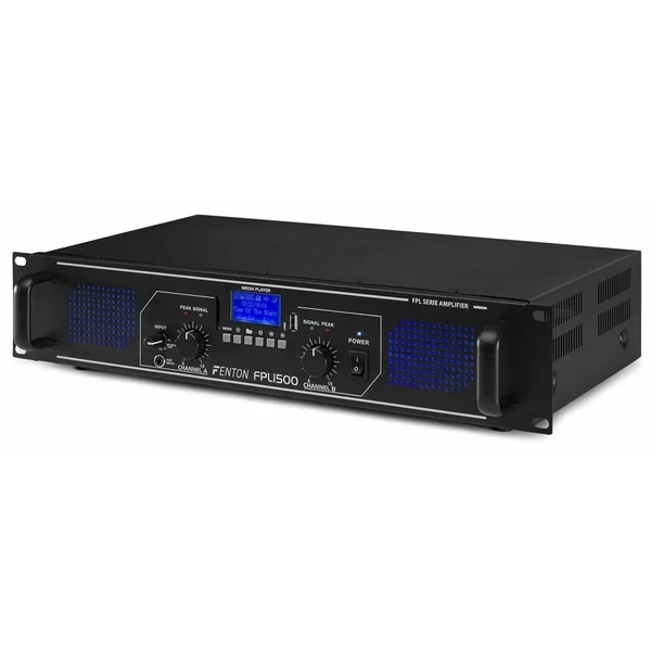 SKYTEC Max212 - Ensemble d'Enceintes 1500W avec Amplificateur