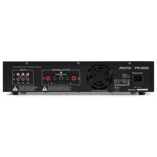 SKYTEC Max212 - Ensemble d'Enceintes 1500W avec Amplificateur