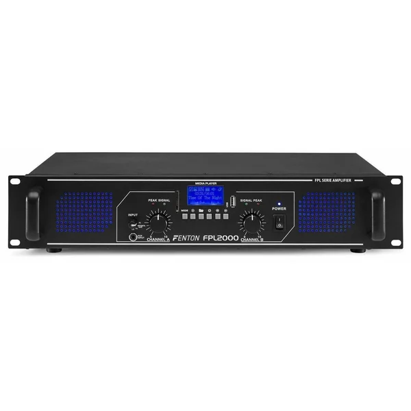 SKYTEC Max215 - Enceinte 2000W avec Amplificateur