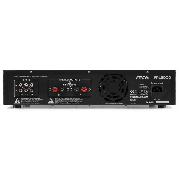 SKYTEC Max215 - Enceinte 2000W avec Amplificateur
