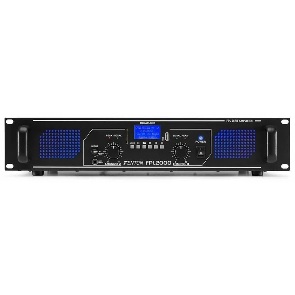 SKYTEC Max215 - Enceinte 2000W avec Amplificateur