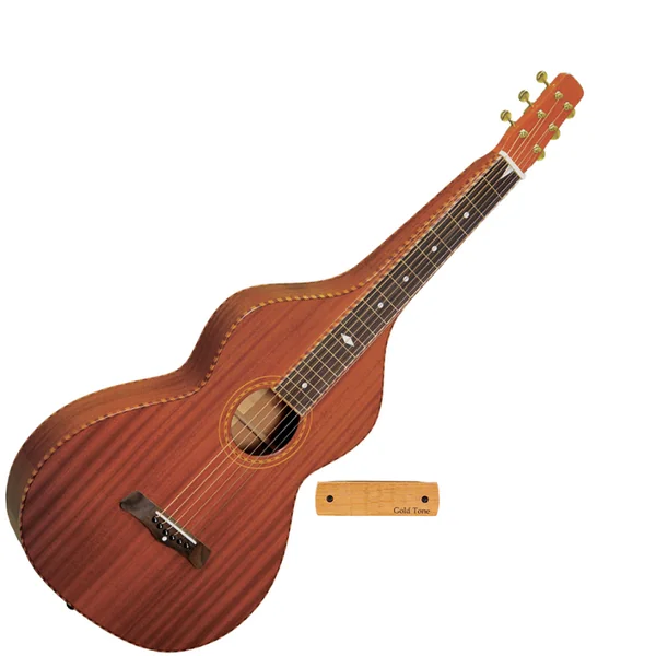 SM-Weissenborn Hawaiian-Style Slide Guitar + Pickup +Case - naturel