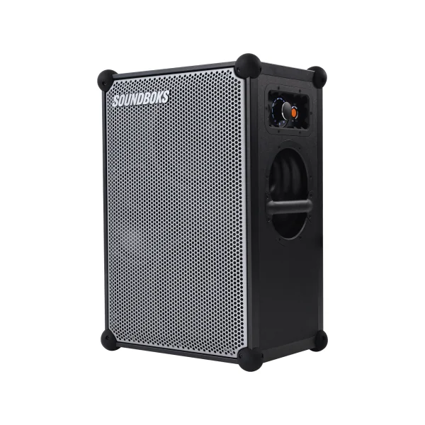 Soundboks 4 MG Grise - Enceinte autonome IP65 façade grise avec batterie USB-c