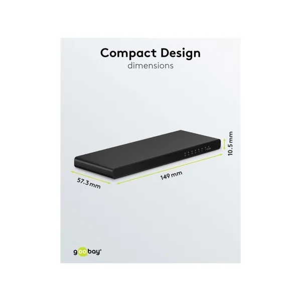 Splitter HDMI 1 entrée vers 4 sorties 4K.