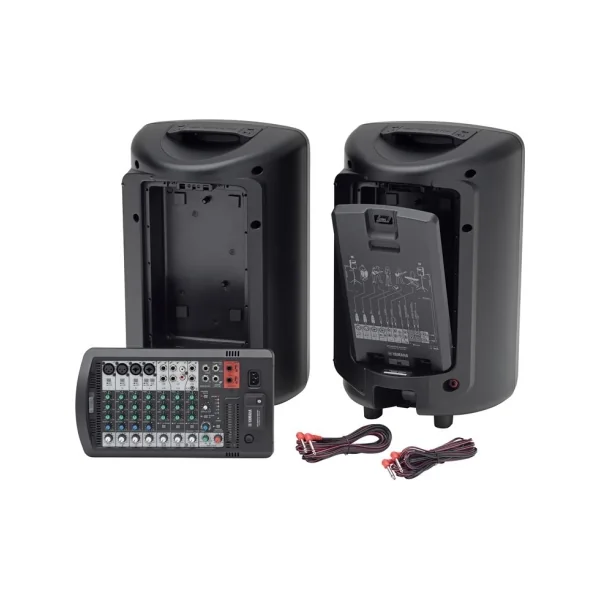 StagePass 600BT Yamaha Sonorisation + mixage compact portatif 680W avec Bluetooth