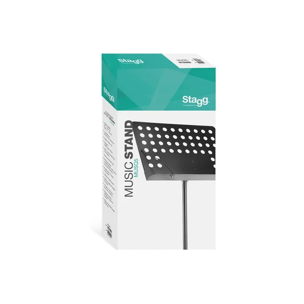 Stagg MUS-Q5 TBK Pupitre de chef luxe
