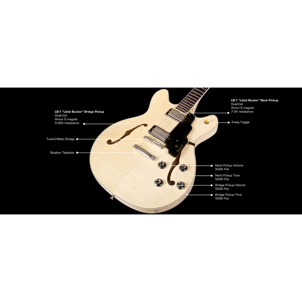 Starfire IV ST Flamed Maple - natural
