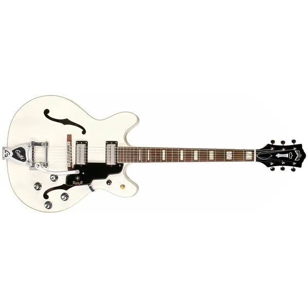 Starfire V Bigsby - white