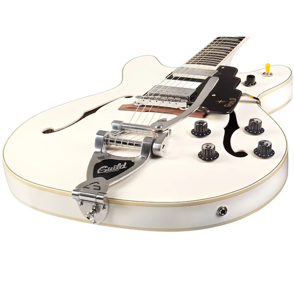 Starfire V Bigsby - white