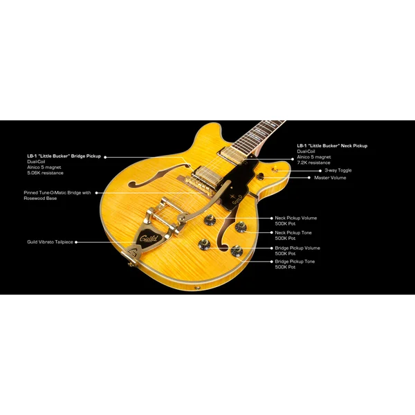 Starfire VI Bigsby - natural