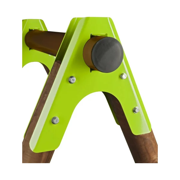 Station de jeux MnWood bois de pin massif Portique avec toboggan balançoire et échelle