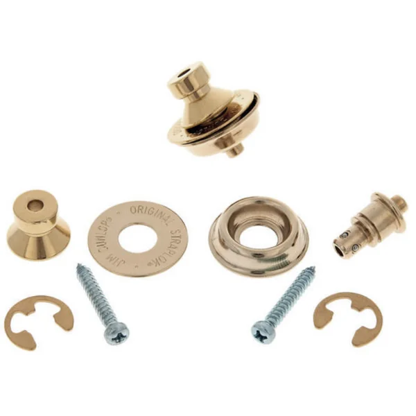 Straplok Strat Retainers Traditional SLS1502BR (x2) - Brass