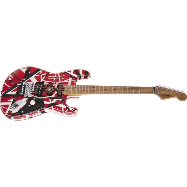 Striped Series Frankenstein Frankie - red with black & white stripes