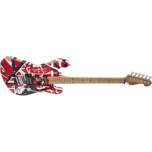 Striped Series Frankenstein Frankie - red with black & white stripes