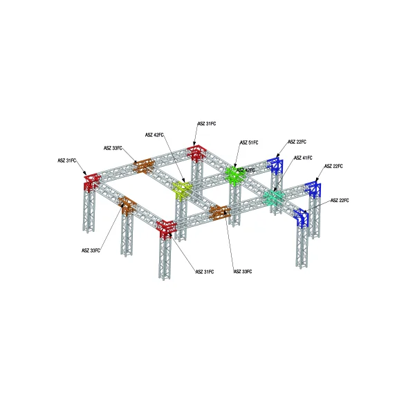 structure carrée 290 ASD SZ 29400 FC 4m Forte charge