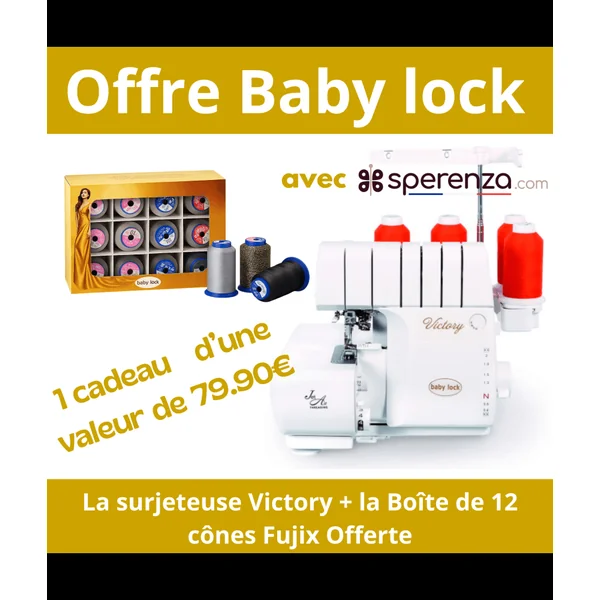 Surjeteuse Baby Lock Victory | Jet-Air ATD