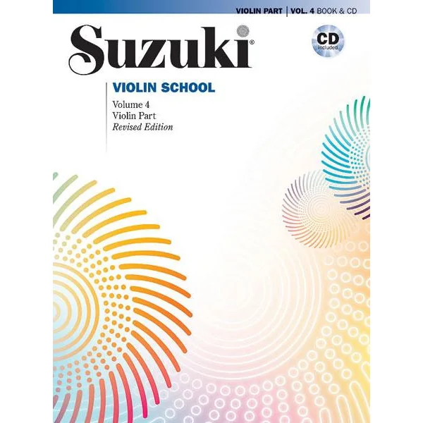 Suzuki Violin School Vol 4 Violon + CD