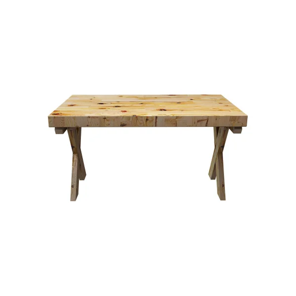 Table basse pin massif Table basse rectangulaire Table basse bois