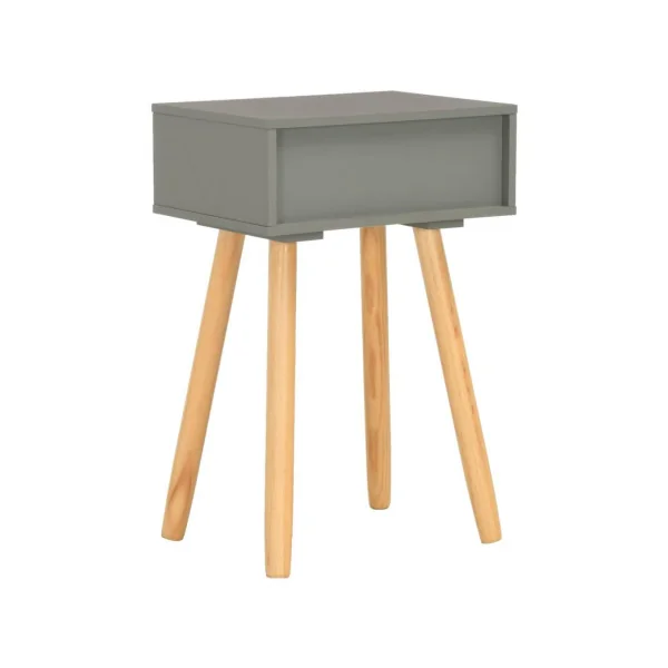 Table de chevet suédoise (vendu par 2) table chevet scandinave table de nuit grise