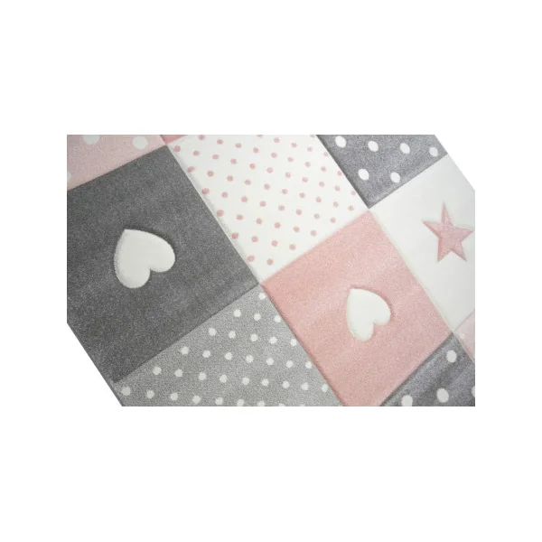 Tapis chambre enfant Cœur (3 tailles) tapis enfant décoration chambre enfant