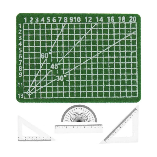 Tapis de coupe et règles miniatures, 5 pcs pour le monde des lutins - Rico Design