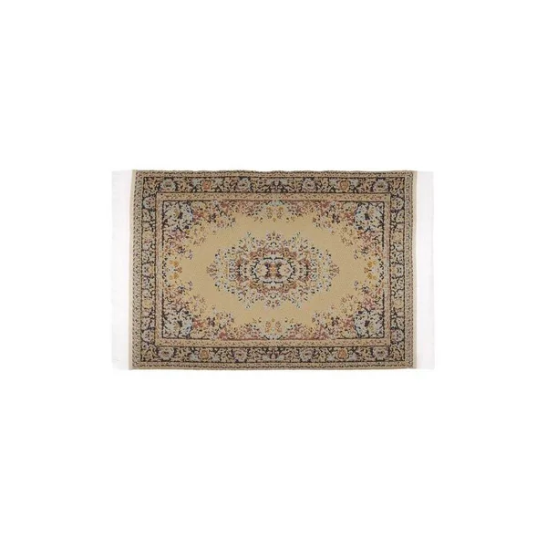 Tapis miniature beige, 10 x 16 cm pour le monde des lutins - Rico Design