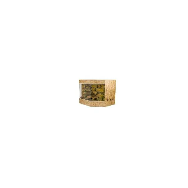 Terrarium OSB panoramique 120x60x80 cm terrarium reptile terrarium amphibiens