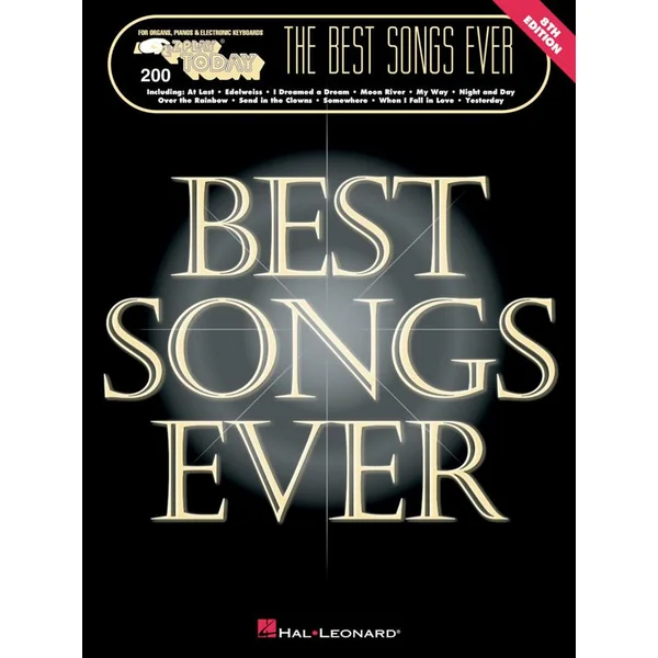 The Best Songs Ever - 8TH Edition Piano