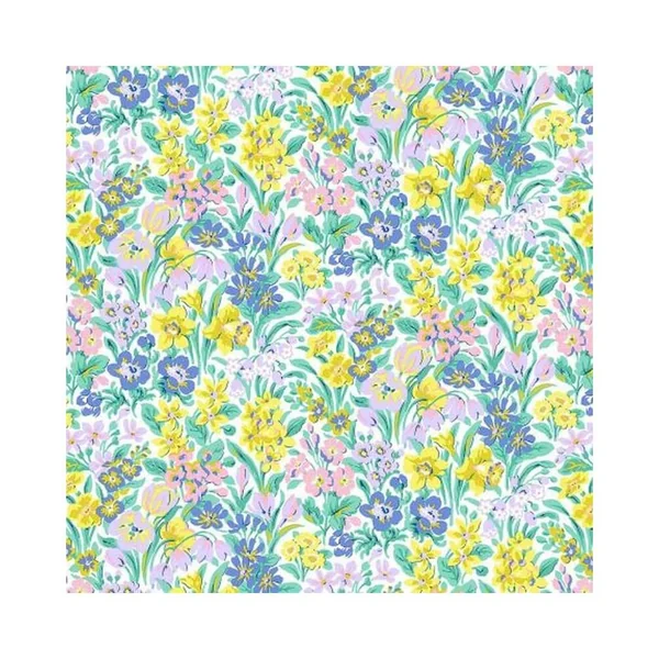 Tissu coton Liberty London Parks Kew Blooms