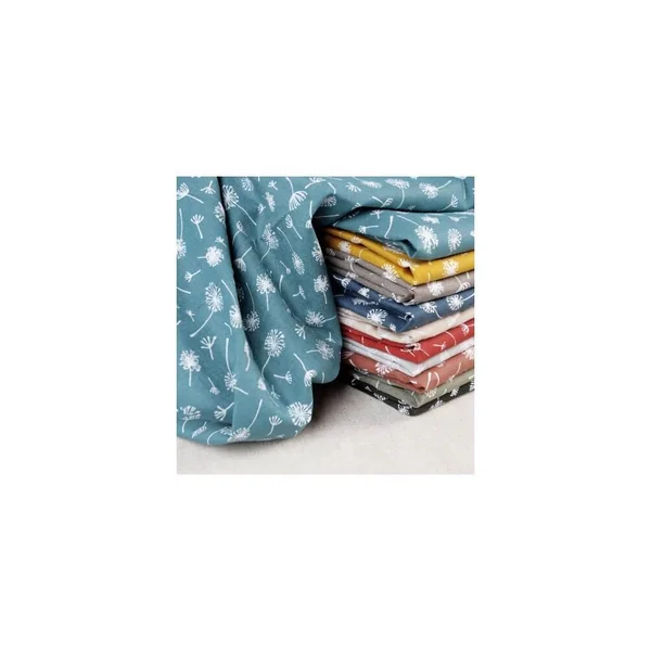 Tissu coton ombelles