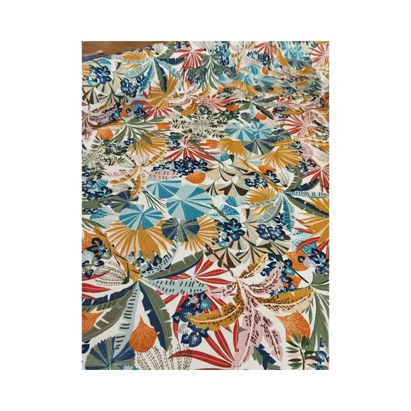 Tissu d'extérieur fleuri