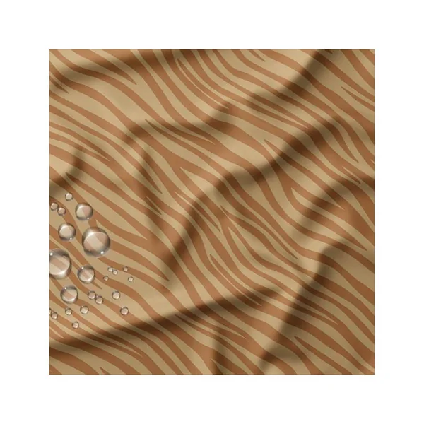 Tissu imperméable zébré
