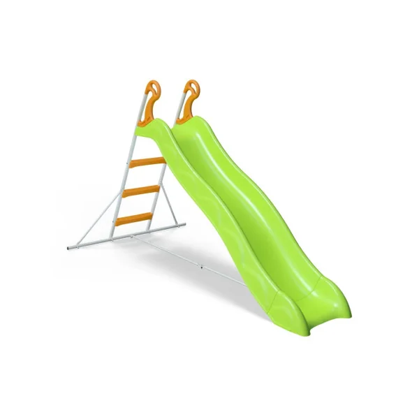 Toboggan de glisse pour enfant 2,15m Structure métallique costaud