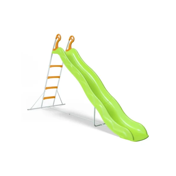 Toboggan de glisse pour enfant 3,00m GEANT Structure métallique costaud
