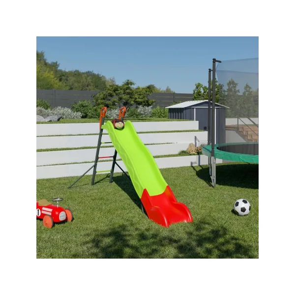 Toboggan enfant 2,63m XL Structure métallique costaud