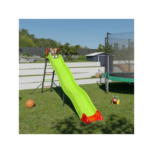 Toboggan enfant 3,32m XXL Structure métallique costaud