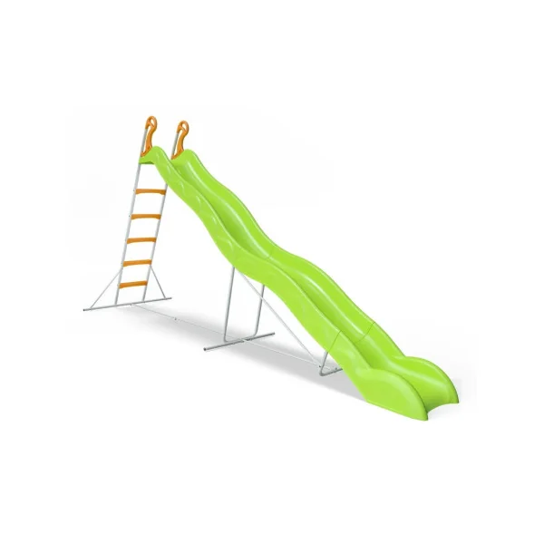 Toboggan enfant 3,80m GEANT Structure métallique costaud