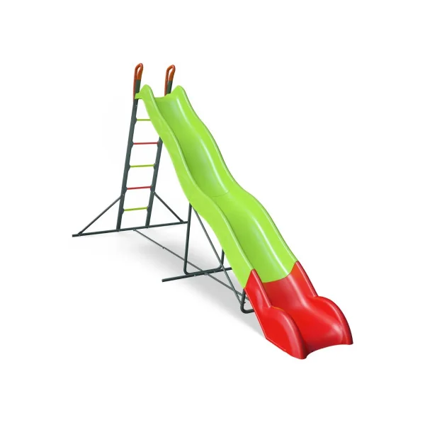 Toboggan enfant 3,80m XXXL Structure métallique costaud