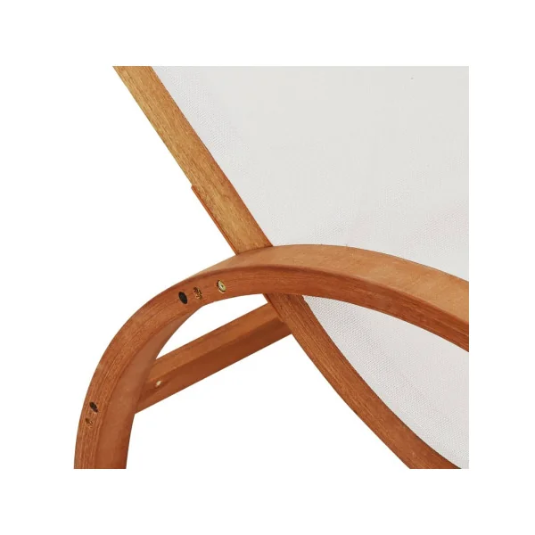 Transat de jardin 1 personne en peuplier Bain de soleil transat jardin transat extérieur chaise longue jardin