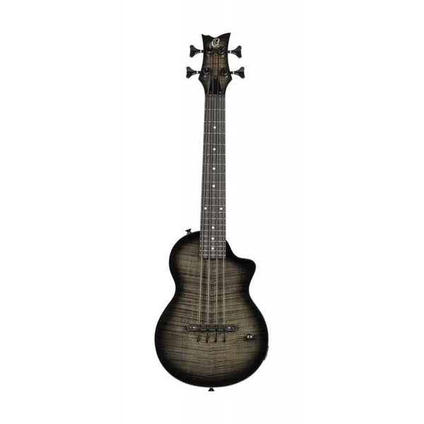 UKULELE BASSE ELECTRO ORTEGA, NEO, GRIS TRANSPARENT