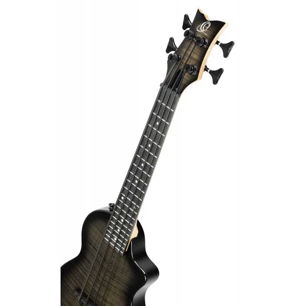 UKULELE BASSE ELECTRO ORTEGA, NEO, GRIS TRANSPARENT