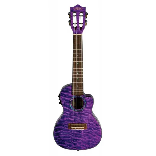 UKULELE CONCERT ELECTRO LANIKAI ERABLE QM-PUCEC